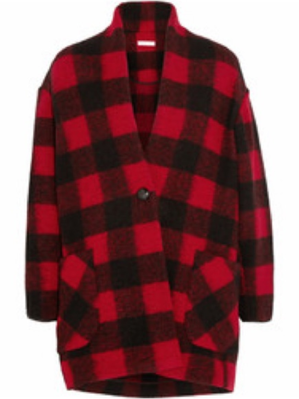 Isabel Marant Red Plaid Jacket